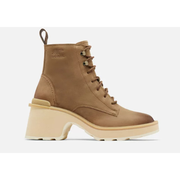 Sorel Women's  Hi- Line Heel Lace Boot Size 9 #2009141  Umber, Ceramic NWT - Picture 2 of 9